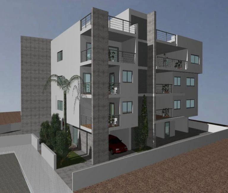 Новая малоэтажная резиденция с парковкой, Никосия, Кипр