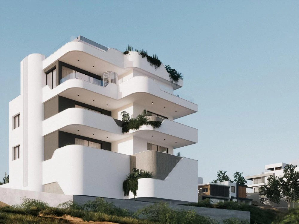 Новая резиденция с видом на море рядом с побережьем, в популярном районе, Лимасол, Кипр