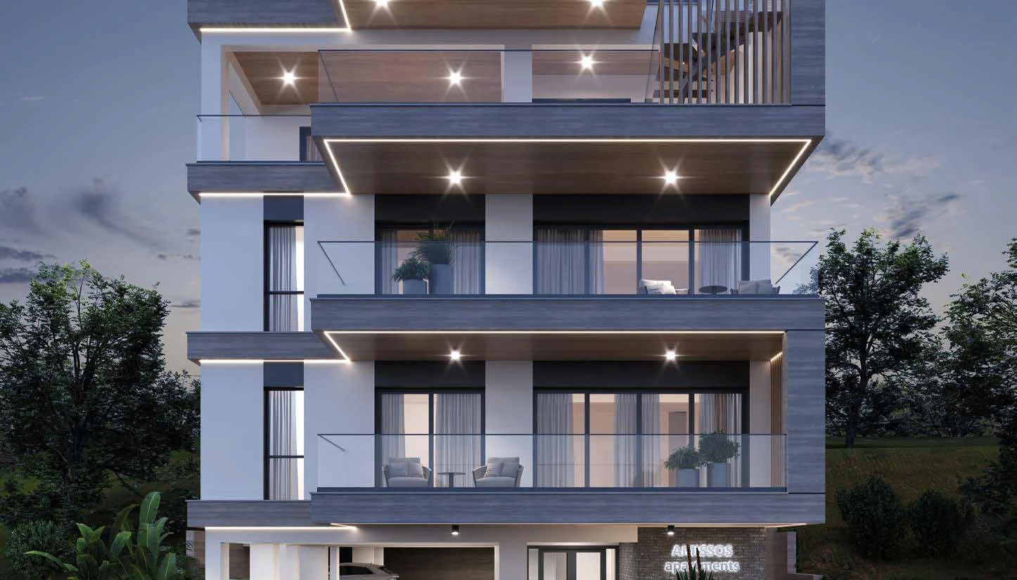 Новая резиденция с зеленой зоной и панорамным видом, Гермасогейя, Кипр