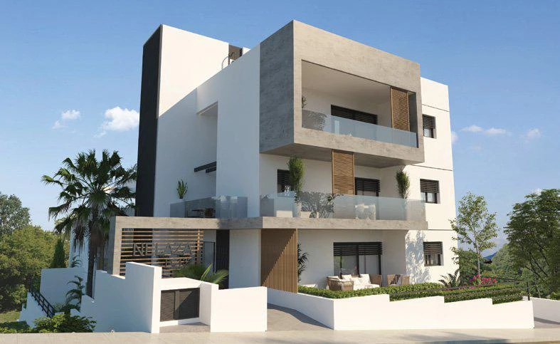 Новая малоэтажная резиденция с круглосуточной охраной, Лимасол, Кипр