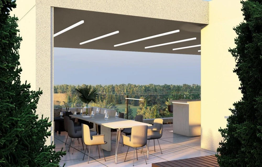 Современный клубный комплекс с садом в 350 метрах от пляжа, Гермасойя, Кипр