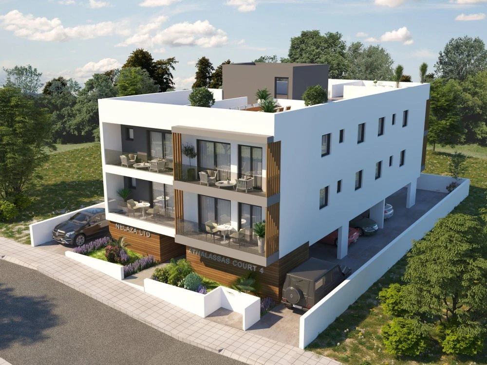 Новая малоэтажная резиденция рядом с университетом и центром города, Агландзия, Кипр