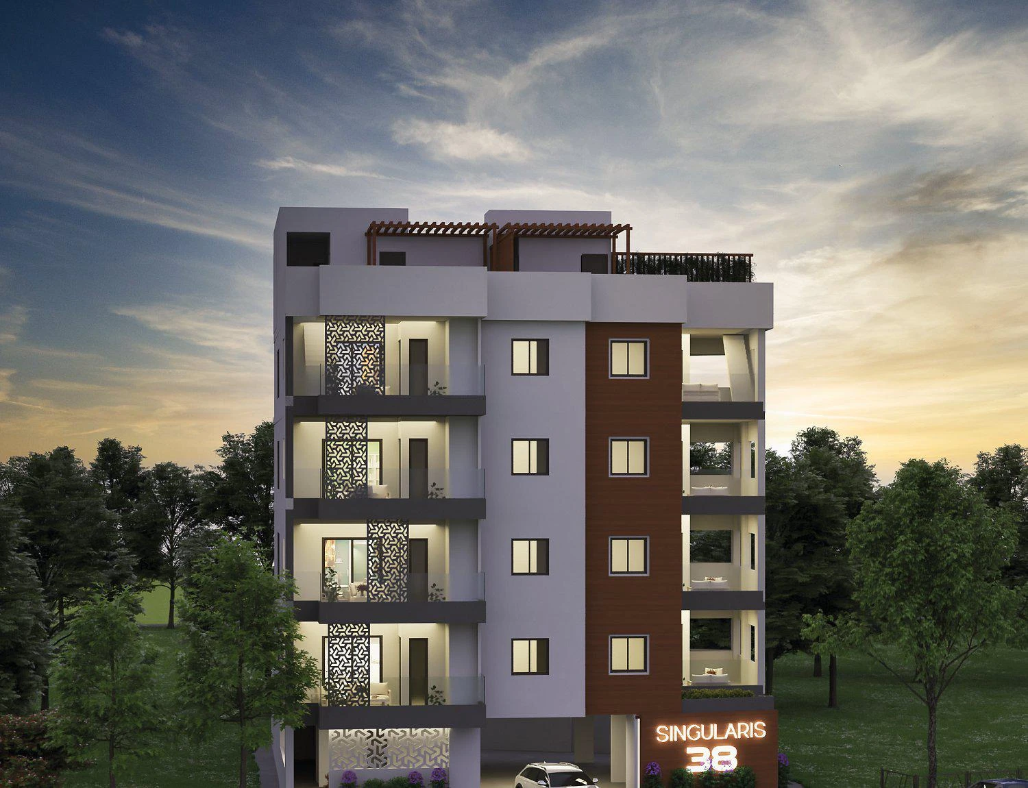 Малоэтажная резиденция рядом с пляжами и центром Ларнаки, Кипр