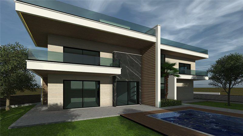 Новый комплекс вилл с бассейнами в 600 метрах от пляжа, Агиос Тихонас, Кипр