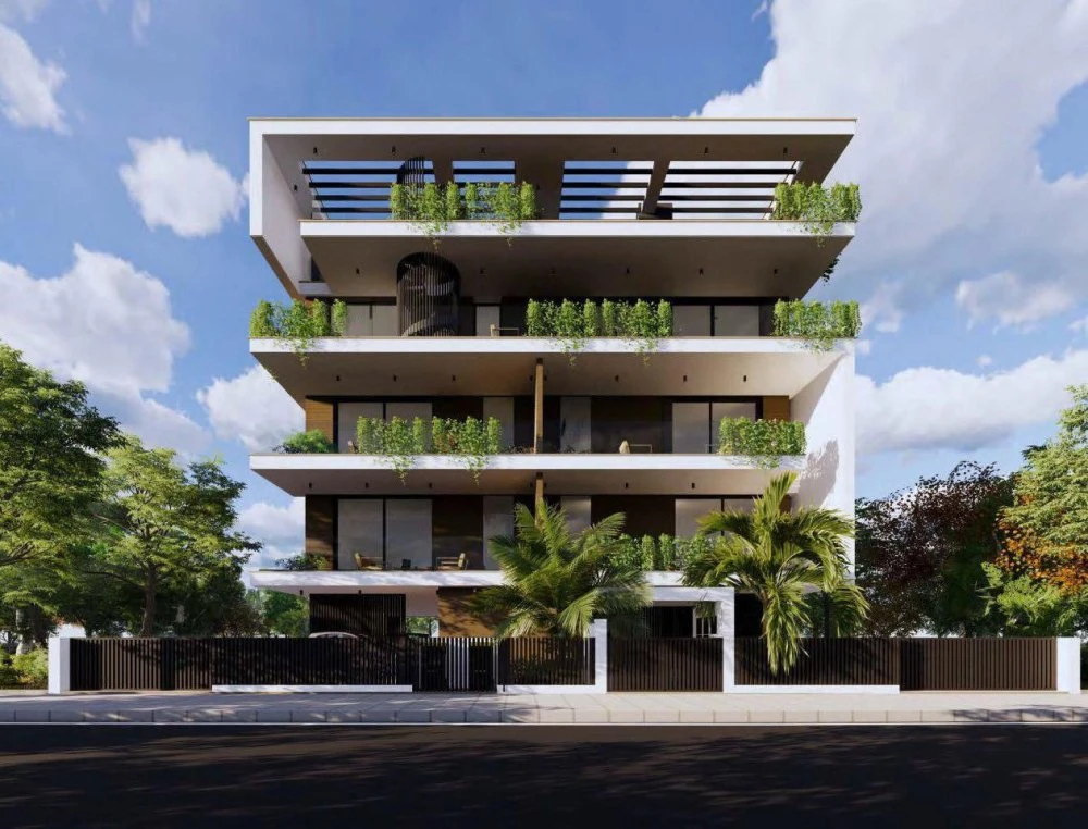 Новая резиденция с бассейном и спа-зоной рядом с пляжем, Героскипу, Кипр