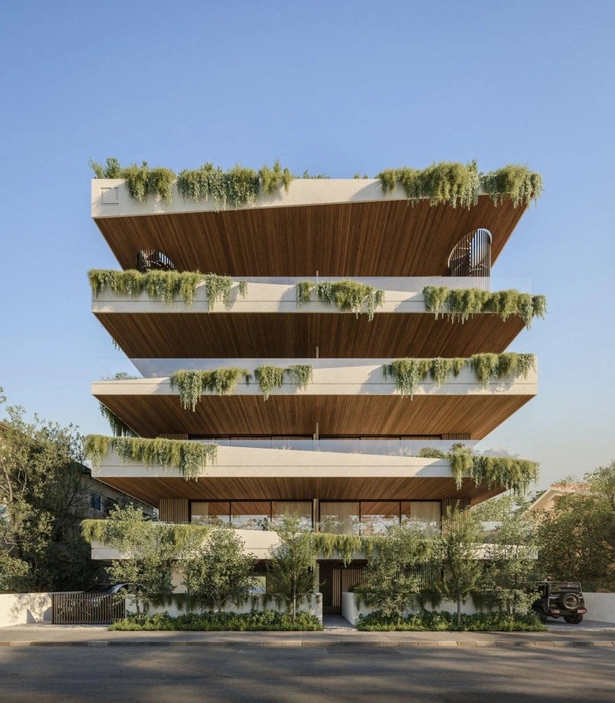 Новая резиденция в 700 метрах от моря, в центре Лимассола, Кипр