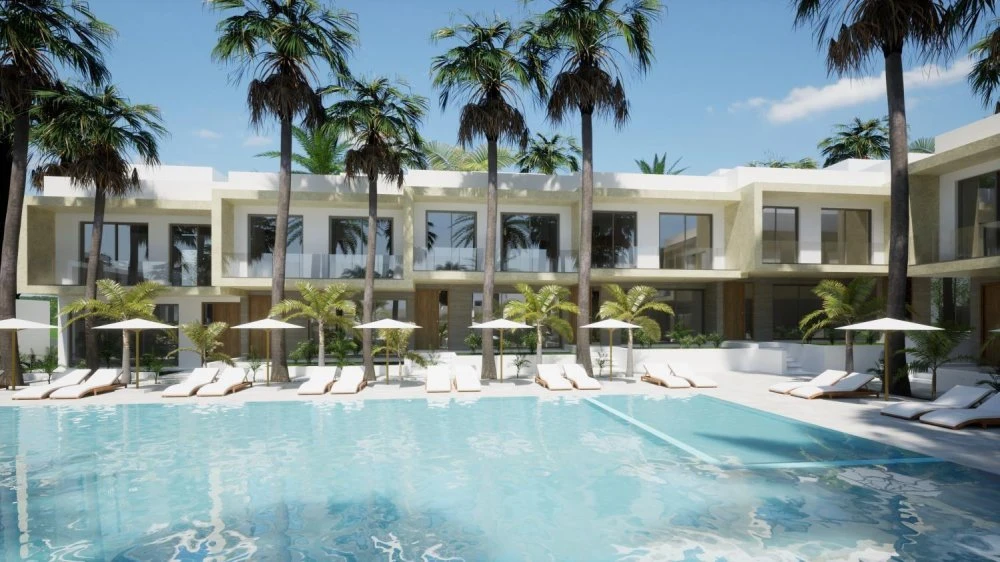 Новый комплекс вилл с бассейном в 500 метрах от пляжа, Агиос Афанасиос, Кипр