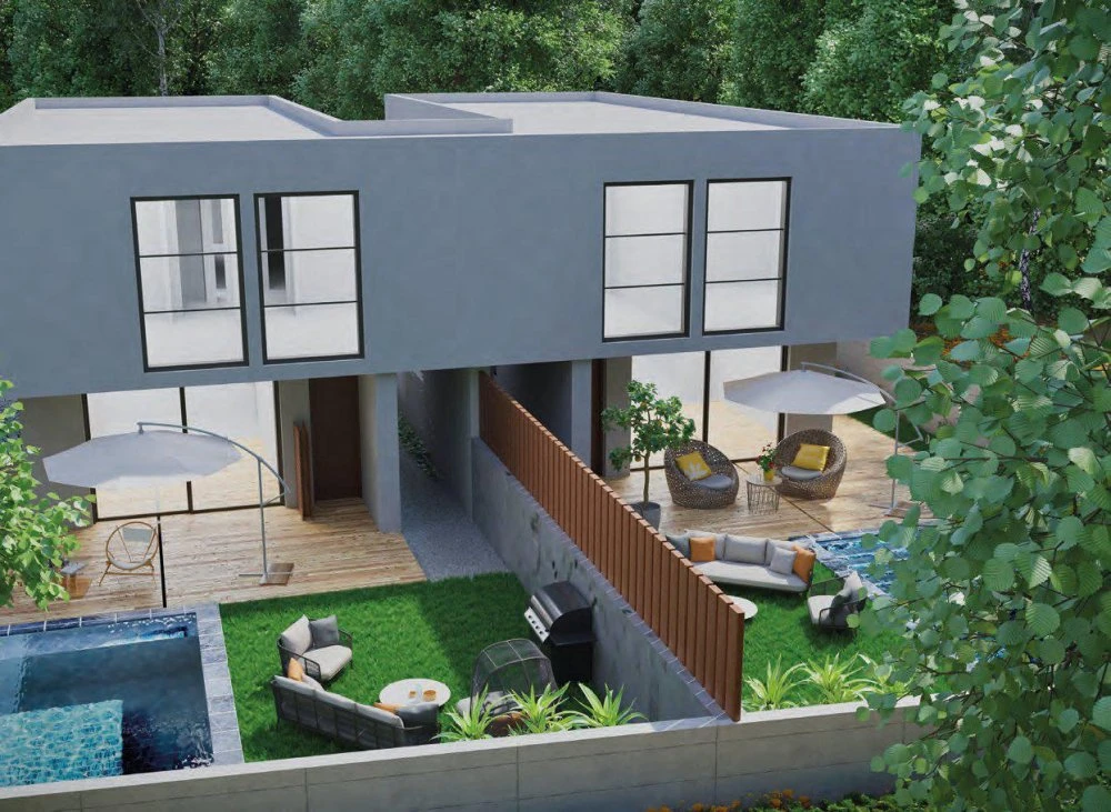 Современный комплекс вилл с садами в престижном районе Лимасола, Кипр