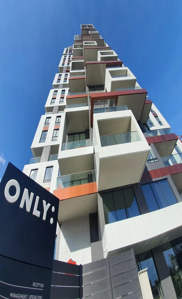 Высотная резиденция с бассейном и панорамным видом в 50 метрах от моря, Гермасогейя, Кипр