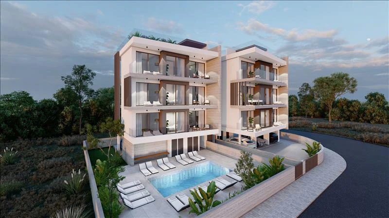 Новая малоэтажная резиденция в Пафосе, Кипр