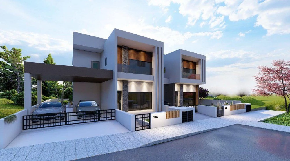 Новый комплекс таунхаусов в живописном районе, Лимассол, Кипр