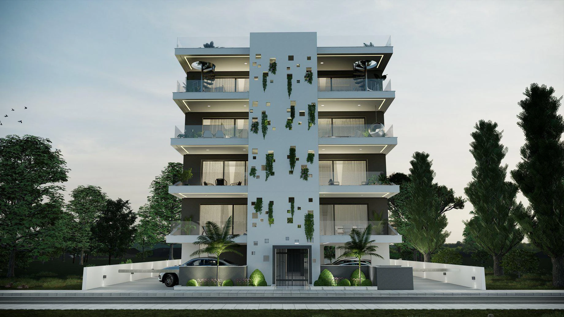 Новая резиденция в центральном районе Никосии, Кипр