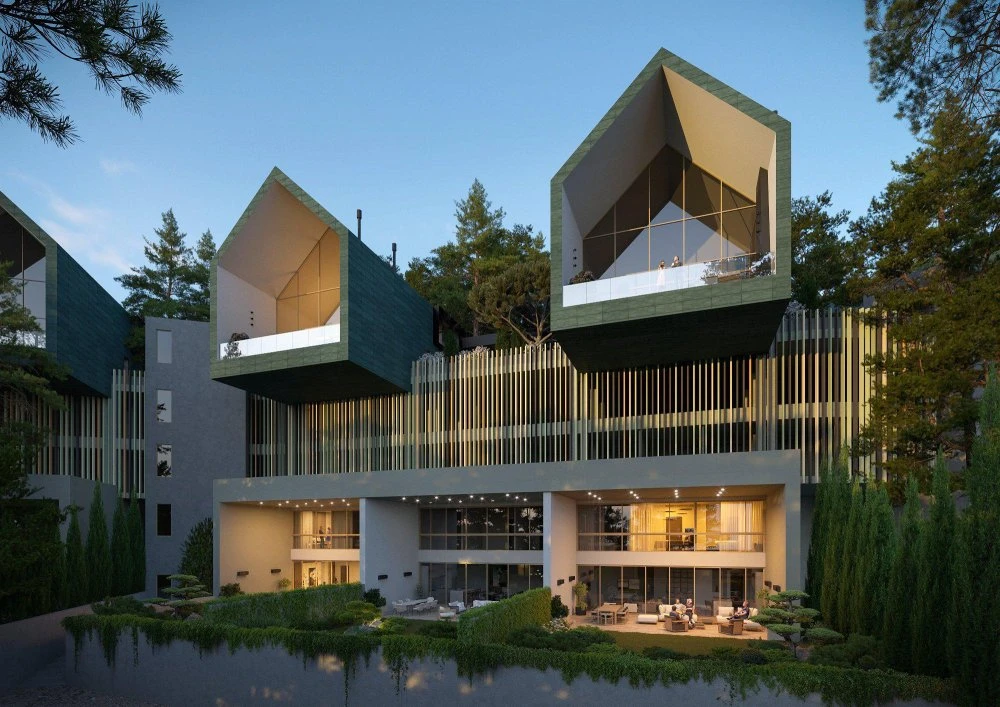 Новый закрытый комплекс вилл с бассейнами и круглосуточным обслуживанием, Платрес, Кипр