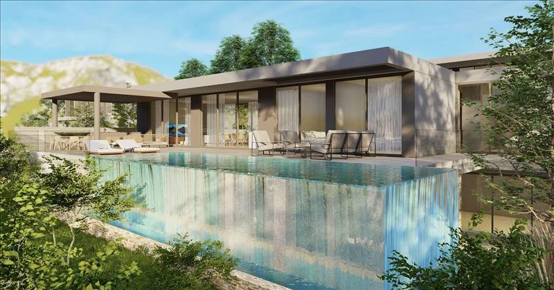 Новый комплекс вилл с панорамным видом в престижном районе, Кония, Кипр