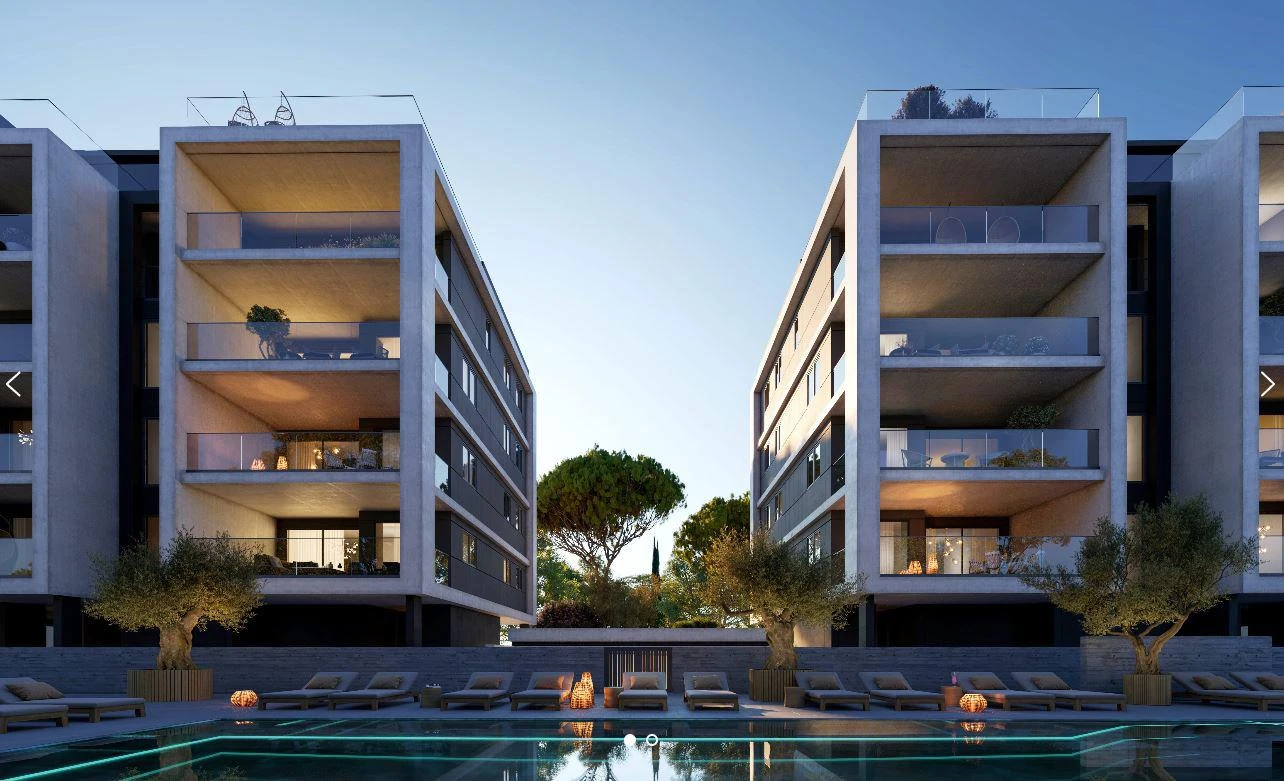 Современная резиденция с бассейном в 900 метрах от пляжа, Лимассол, Кипр