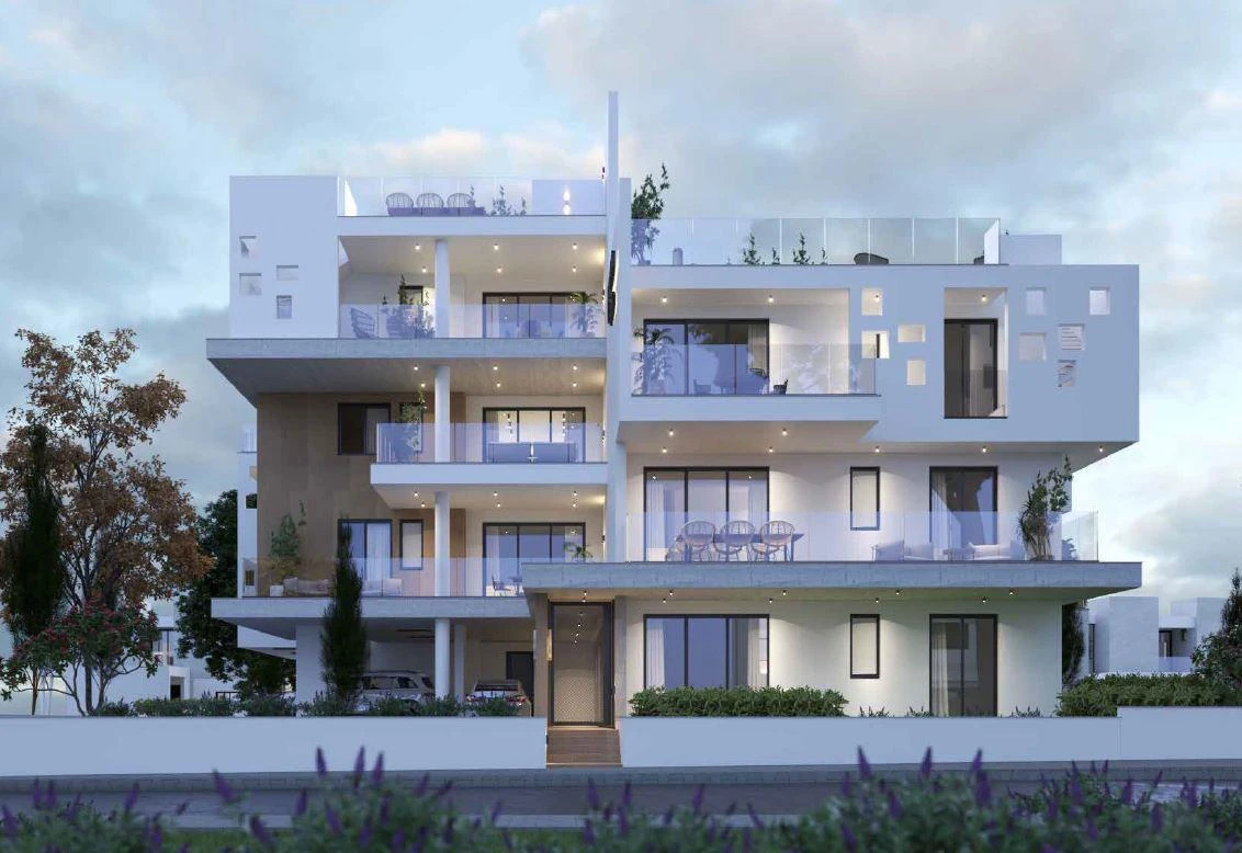 Новая малоэтажная резиденция рядом с побережьем и центром Ларнаки, Арадипу, Кипр