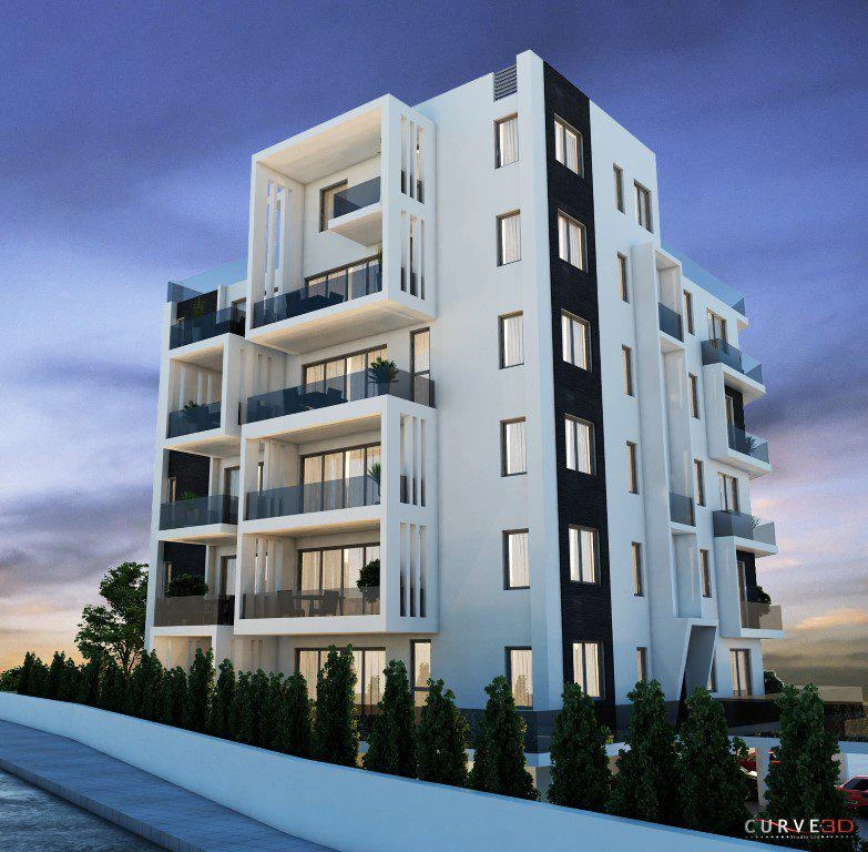 Современная резиденция с бассейном в центре Ларнаки, Кипр