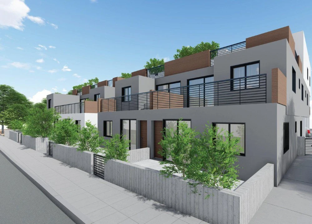 Малоэтажная резиденция с парковкой, Дериния, Кипр