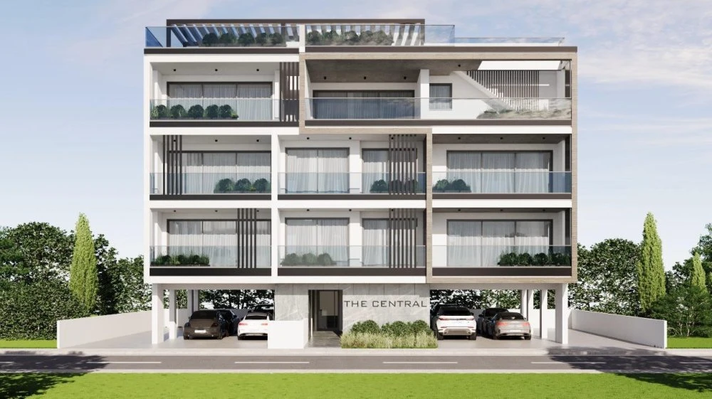 Новая резиденция с парковкой рядом с парком, Ларнака, Кипр