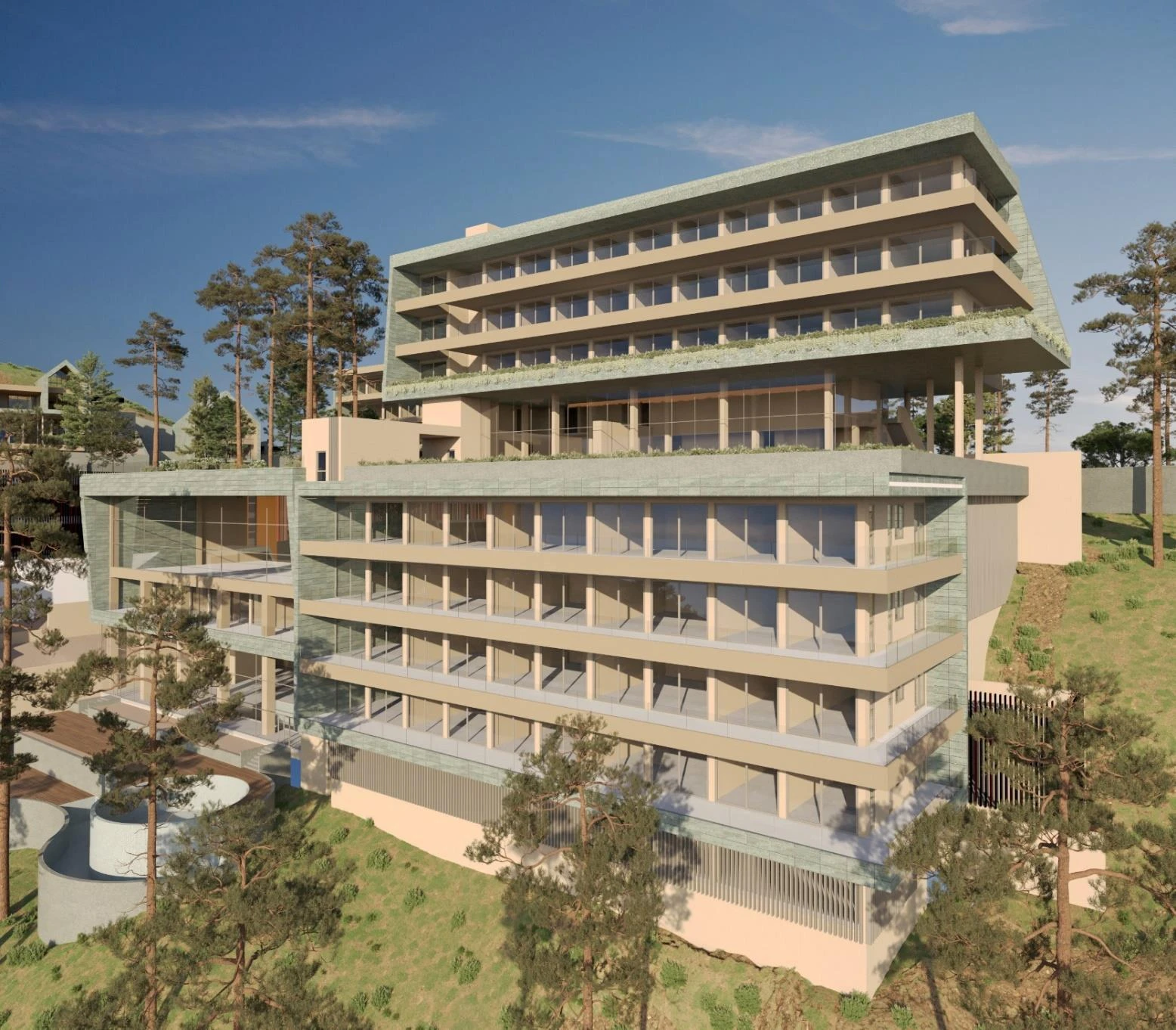 Новая резиденция с бассейнами, рестораном и круглосуточным обслуживанием, Платрес, Кипр