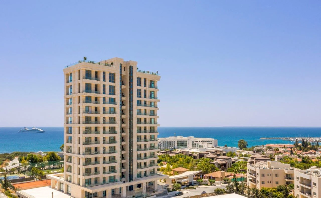 Апартаменты премиум-класса с эксклюзивной инфраструктурой 5-звёздочного отеля, с видом на море и доступом к пляжу, Пиргос, Лимасол, Кипр
