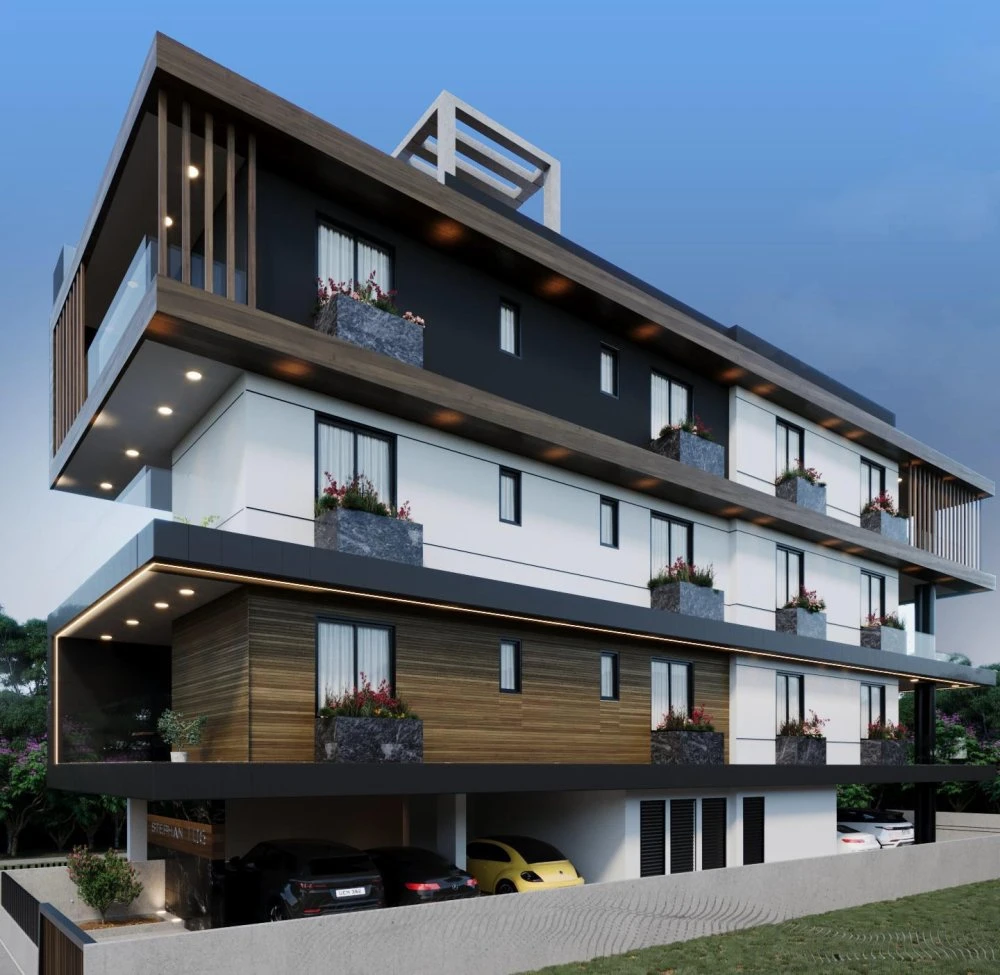 Новая малоэтажная резиденция в центре Ларнаки, Кипр