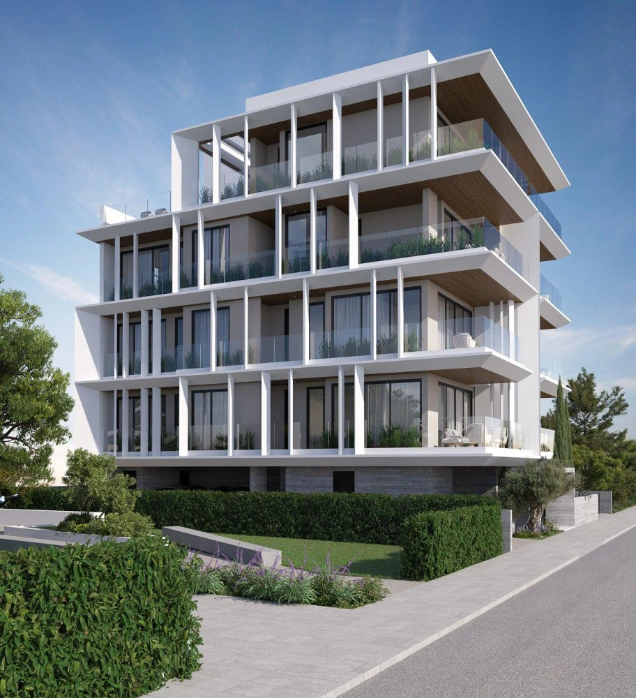 Новая резиденция в 300 метрах от пляжа, Гермасогейя, Кипр