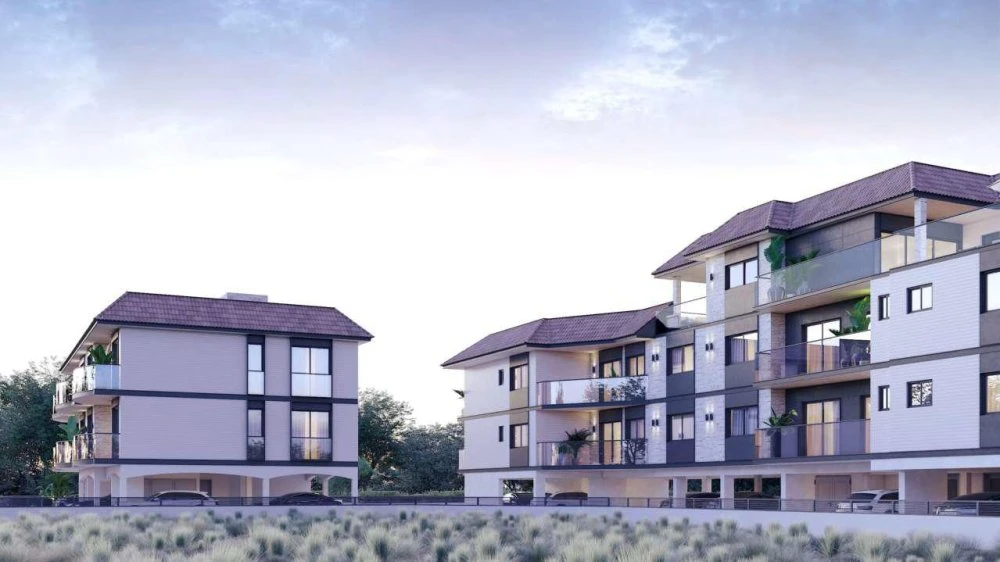 Малоэтажная резиденция с видом на горы в спокойном районе, Агиос Тихонас, Кипр