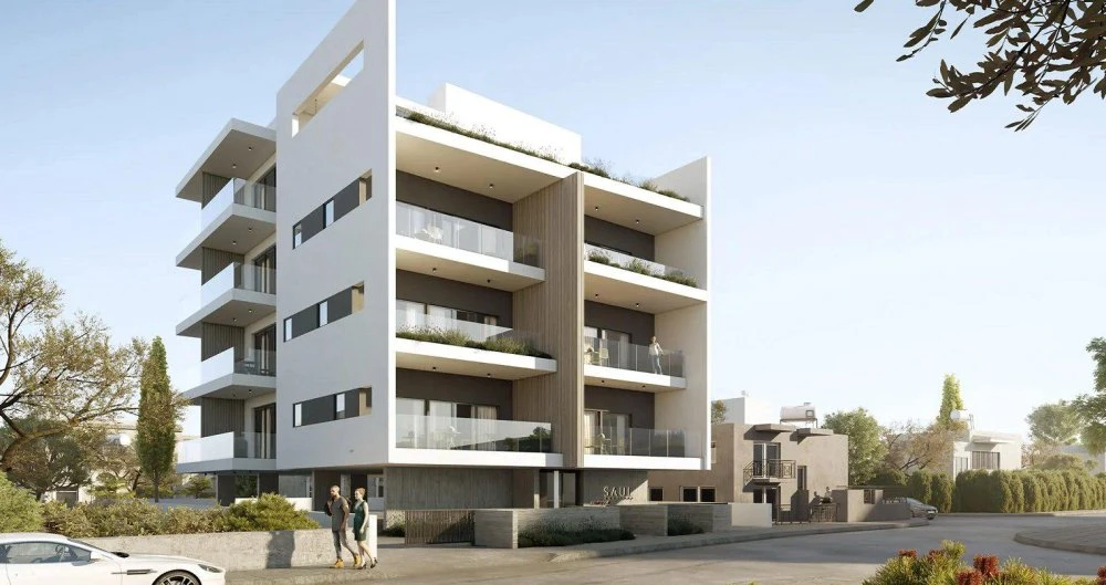 Новая резиденция с бассейном и живописным видом, Лимассол, Кипр