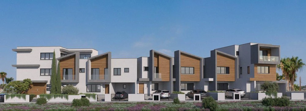Новый комплекс таунхаусов в престижном районе, Ороклини, Кипр