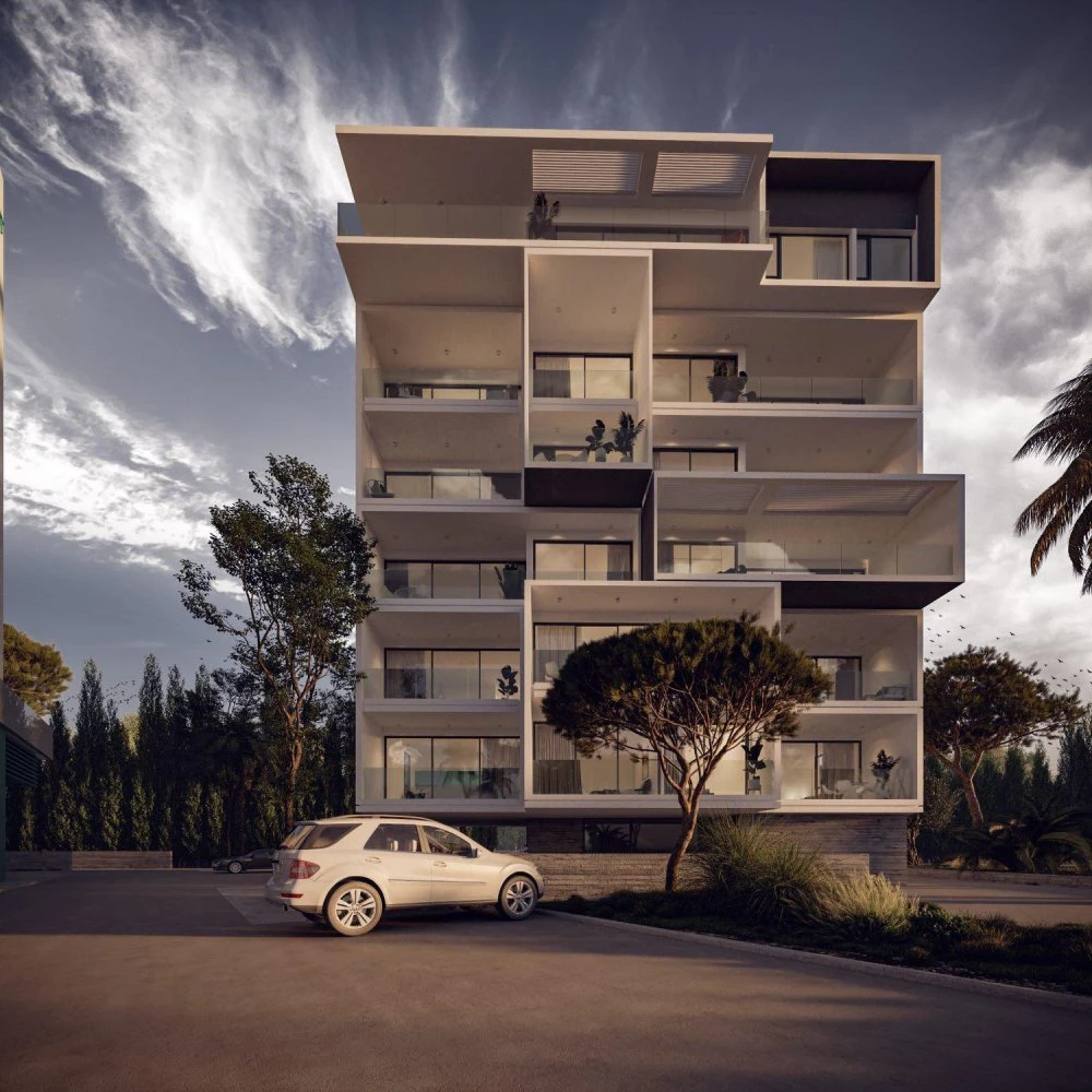 Новая резиденция с бассейном и теннисным кортом рядом с пляжем и достопримечательностями, Пафос, Кипр