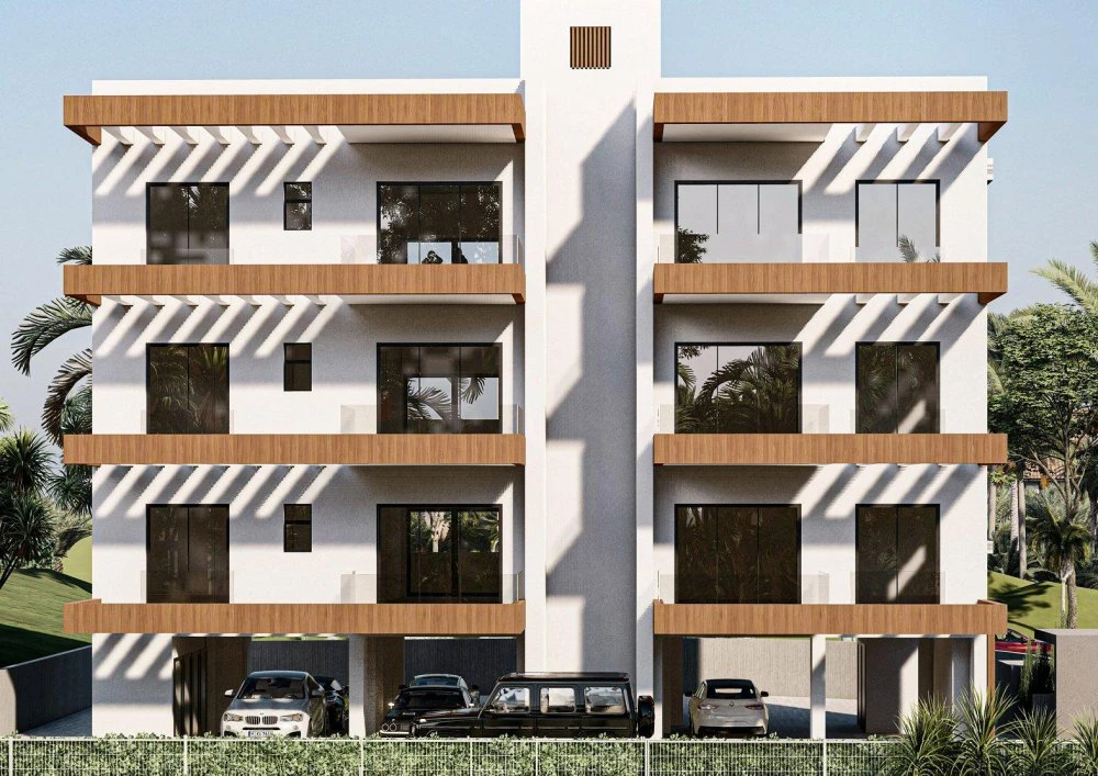 Новая резиденция с видом на море в спокойном районе, Ипсонас, Кипр