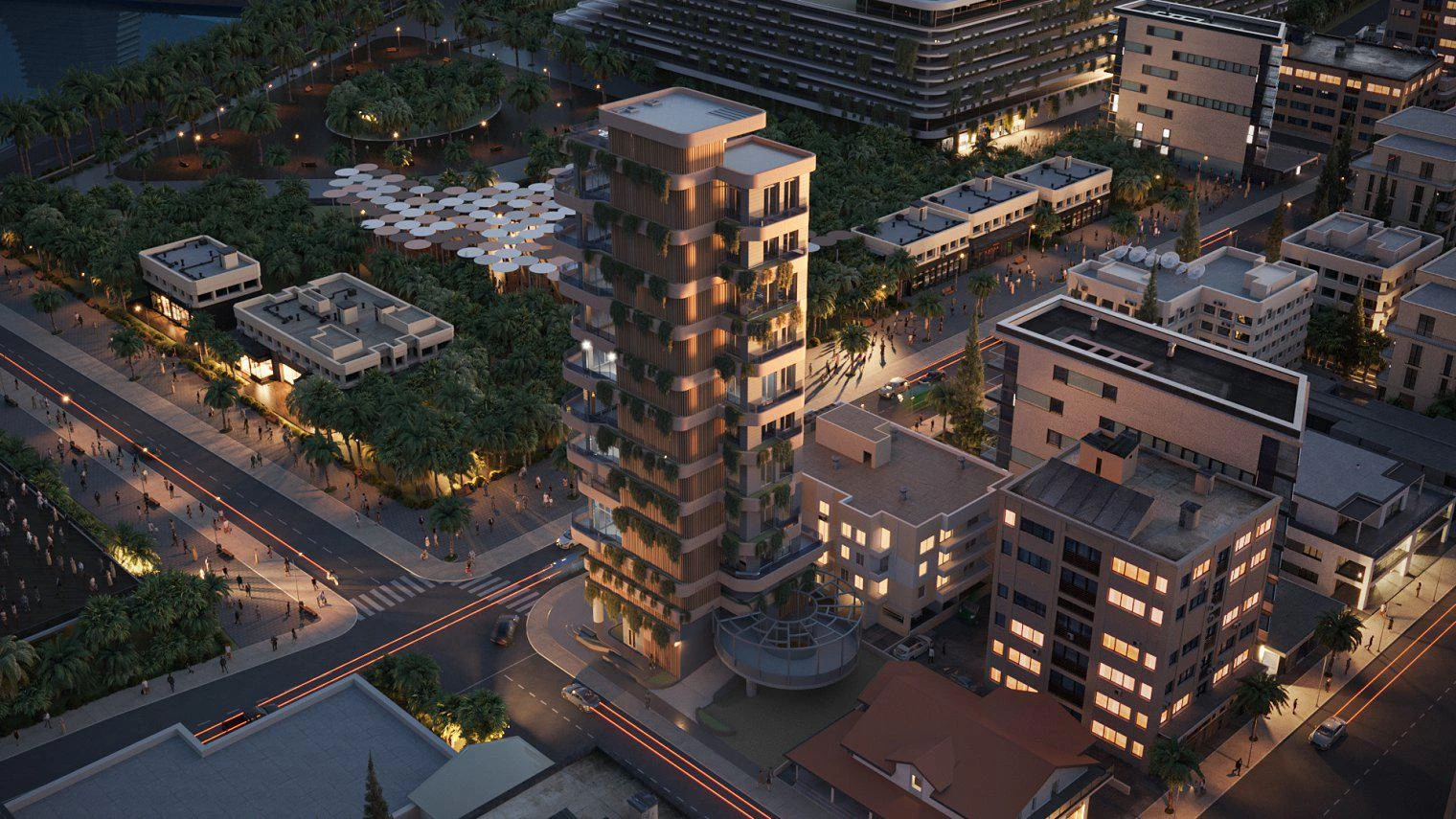 Апартаменты, занимающие весь этаж, с собственными бассейнами и панорамным видом, Ларнака, Кипр