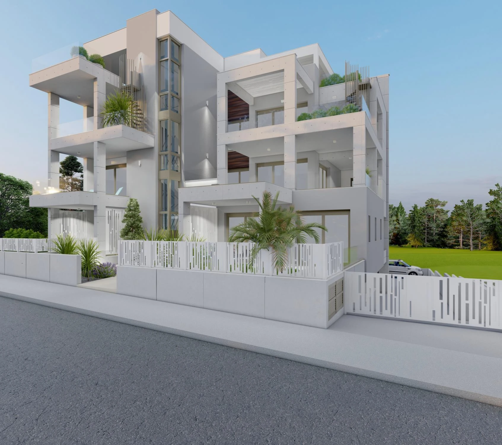 Закрытая резиденция с тренажерным залом и живописными видами рядом с морем, Агиос Афанасиос, Кипр