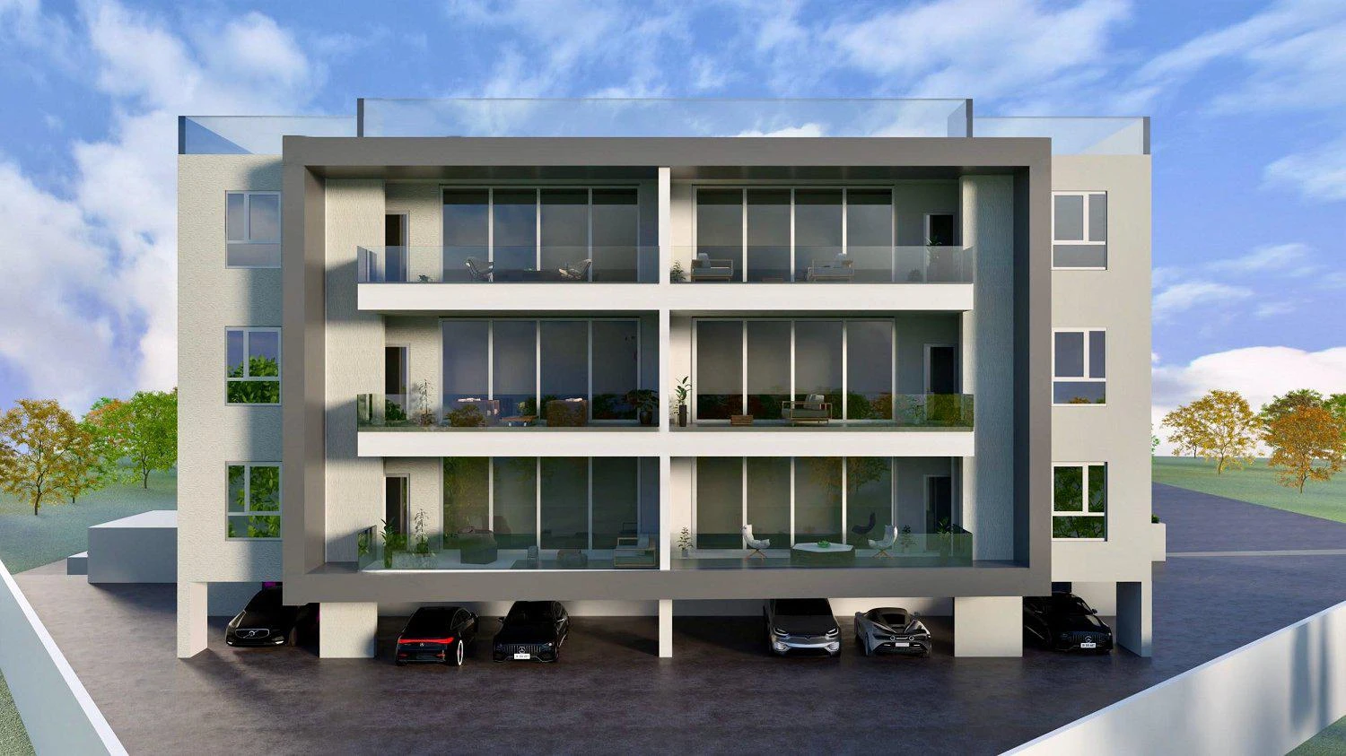 Новая малоэтажная резиденция рядом с пляжами, Лимассол, Кипр