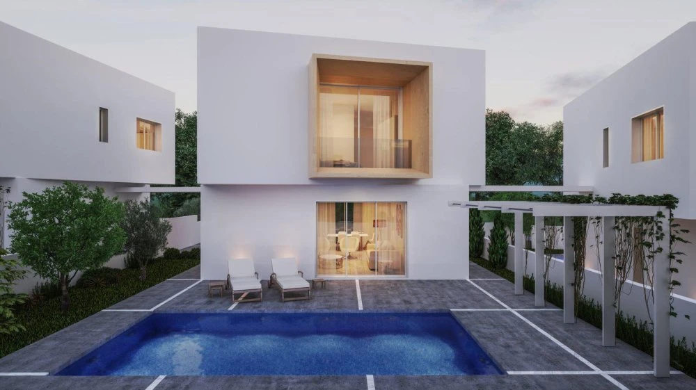 Элитная резиденция в 200 метрах от моря, рядом с центром Пафоса, Хлорака, Кипр