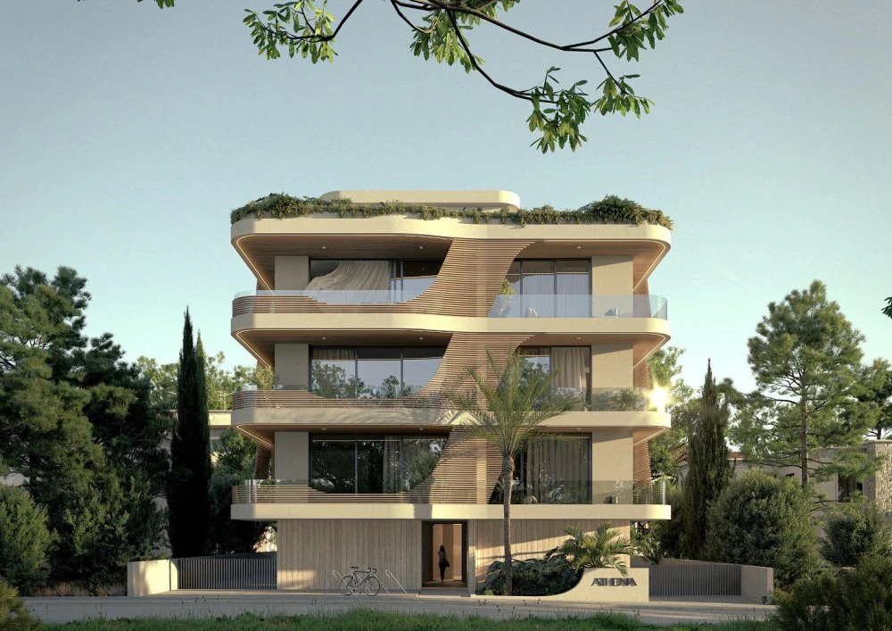Новая экологичная резиденция в прогулочном районе Лимассола, Кипр