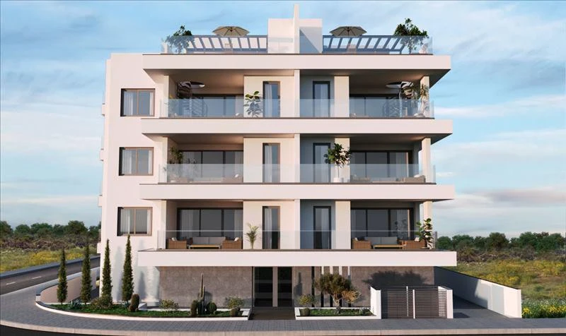 Резиденция с парковкой рядом с центром Ларнаки, Кипр