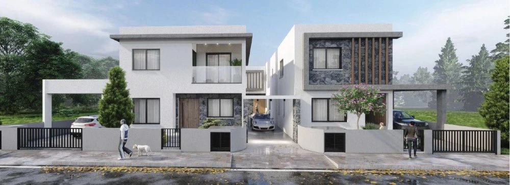 Комплекс двухэтажных вилл в Колосси, Кипр