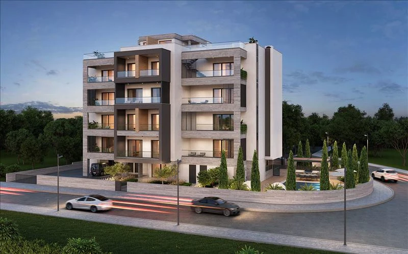 Новая малоэтажная резиденция с бассейном недалеко от гавани Лимассола, Гермасогейя, Кипр