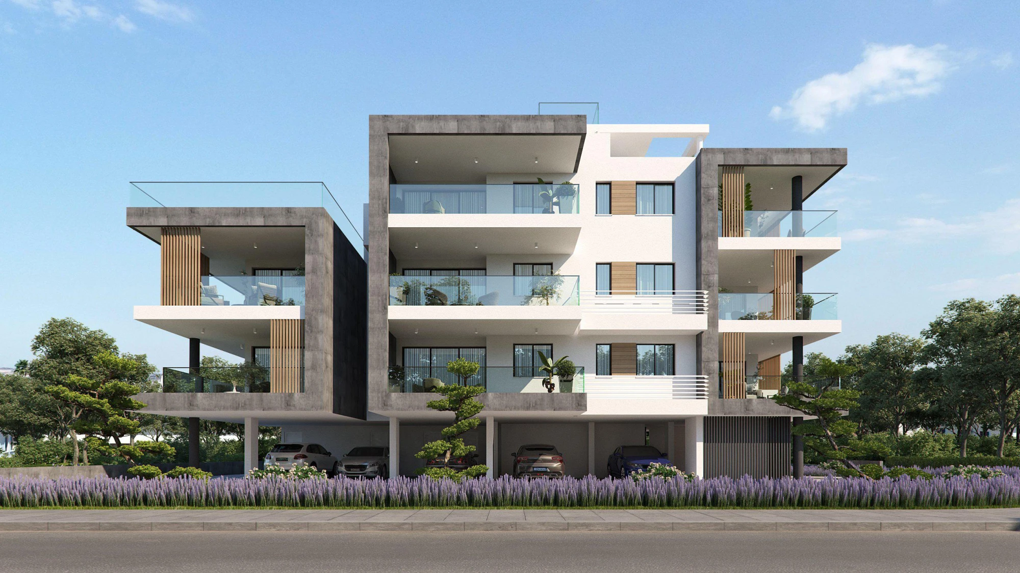 Новая малоэтажная резиденция в престижном жилом районе Ларнаки, Кипр