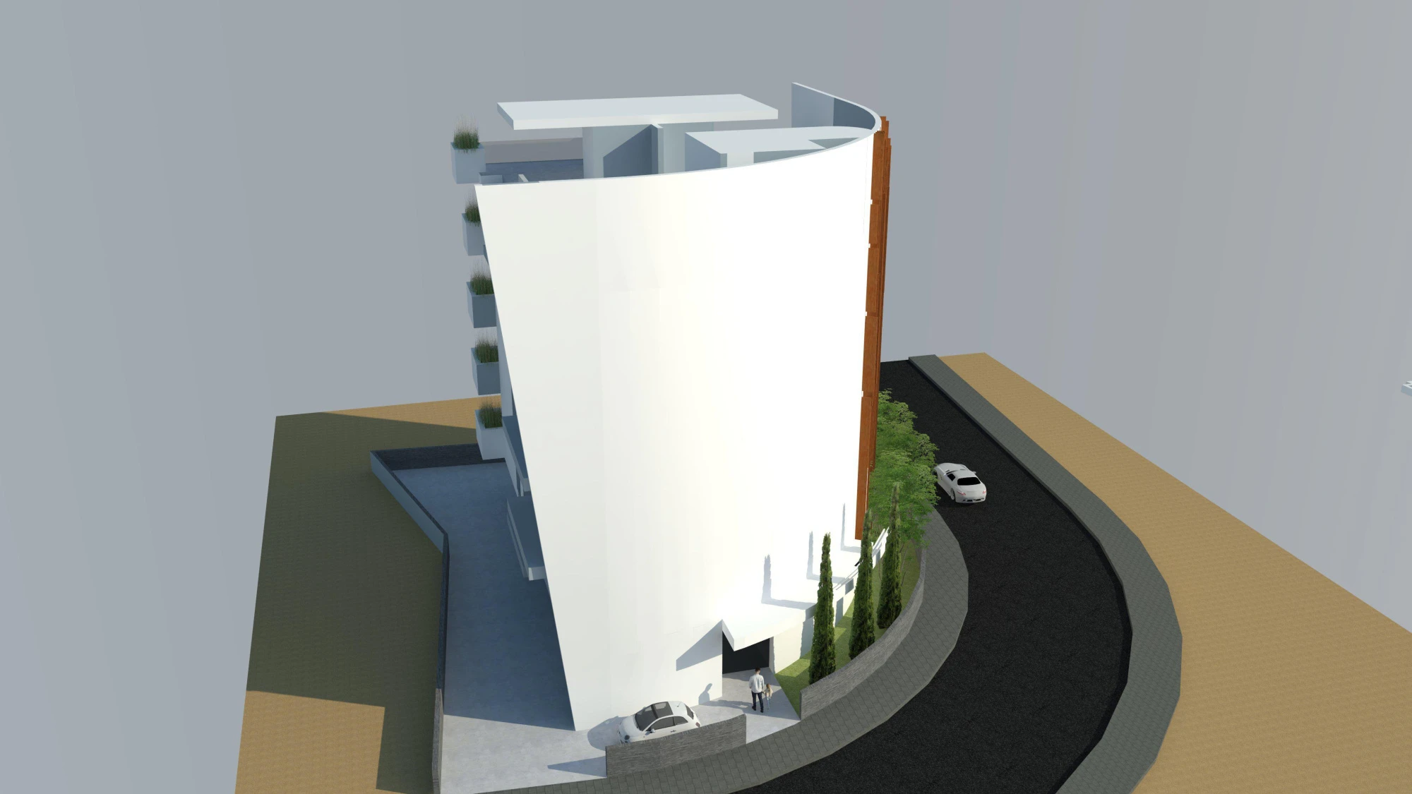 Закрытая малоэтажная резиденция с живописными видами, Агиос Афанасиос, Кипр