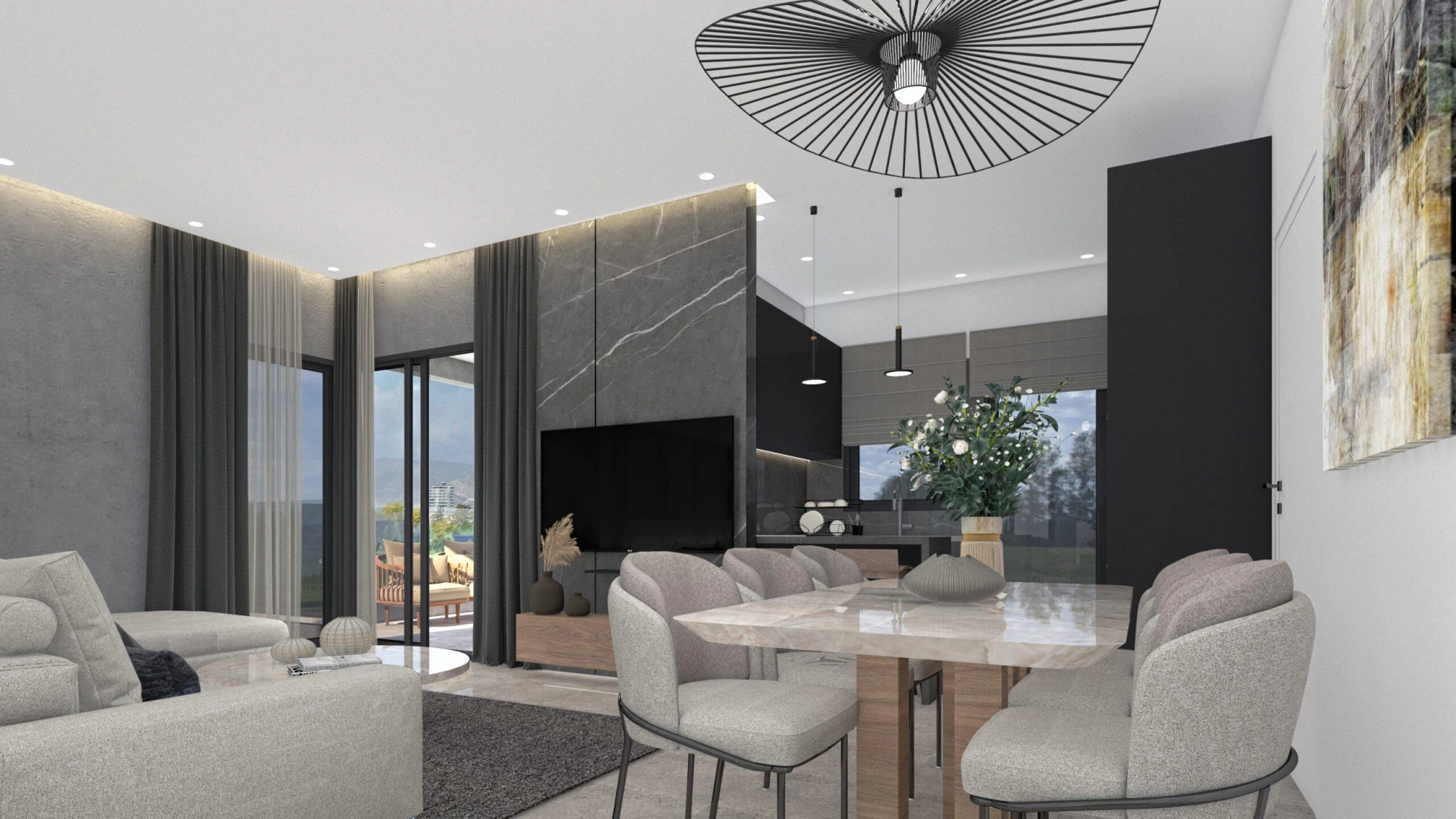 Малоэтажная резиденция рядом с гаванью Лимассола, Кипр