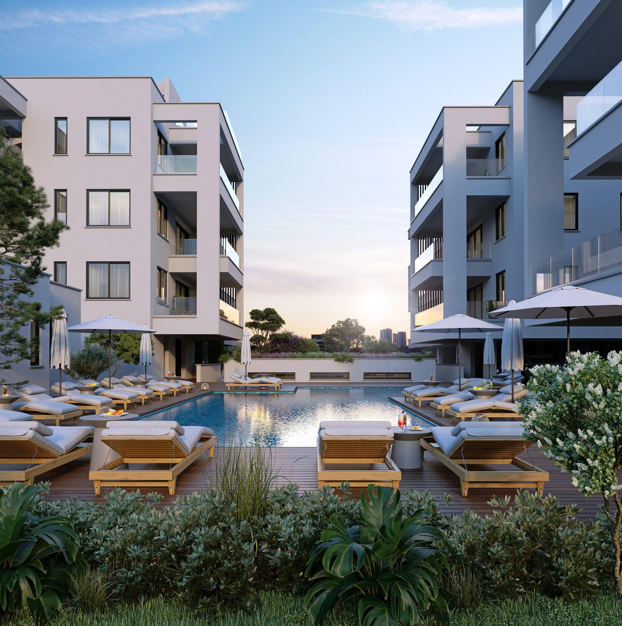 Закрытая резиденция с бассейном и тренажерным залом, Ливадия, Кипр