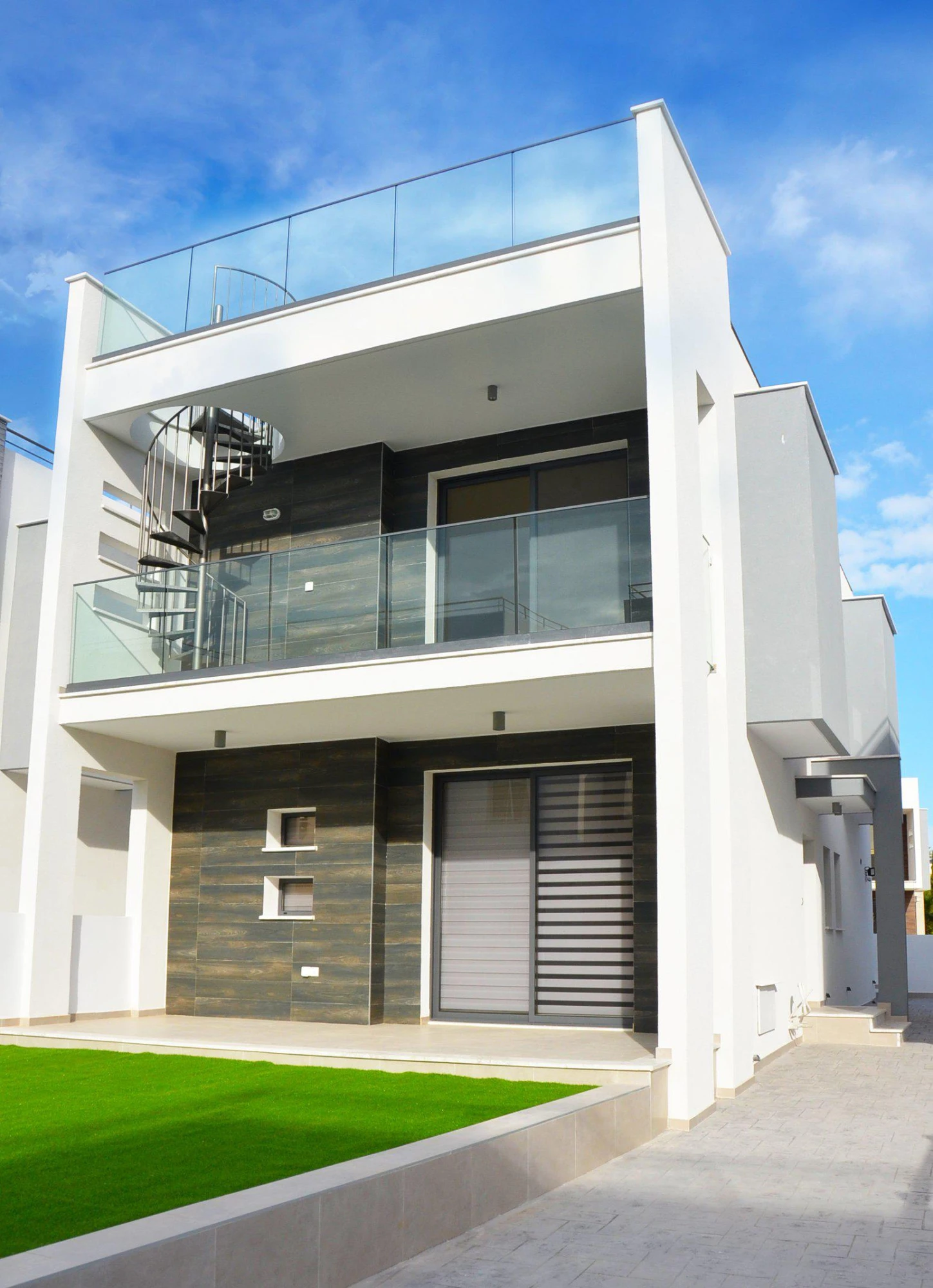 Комплекс вилл с живописными видами рядом с пляжем и центром Пафоса, Хлорака, Кипр