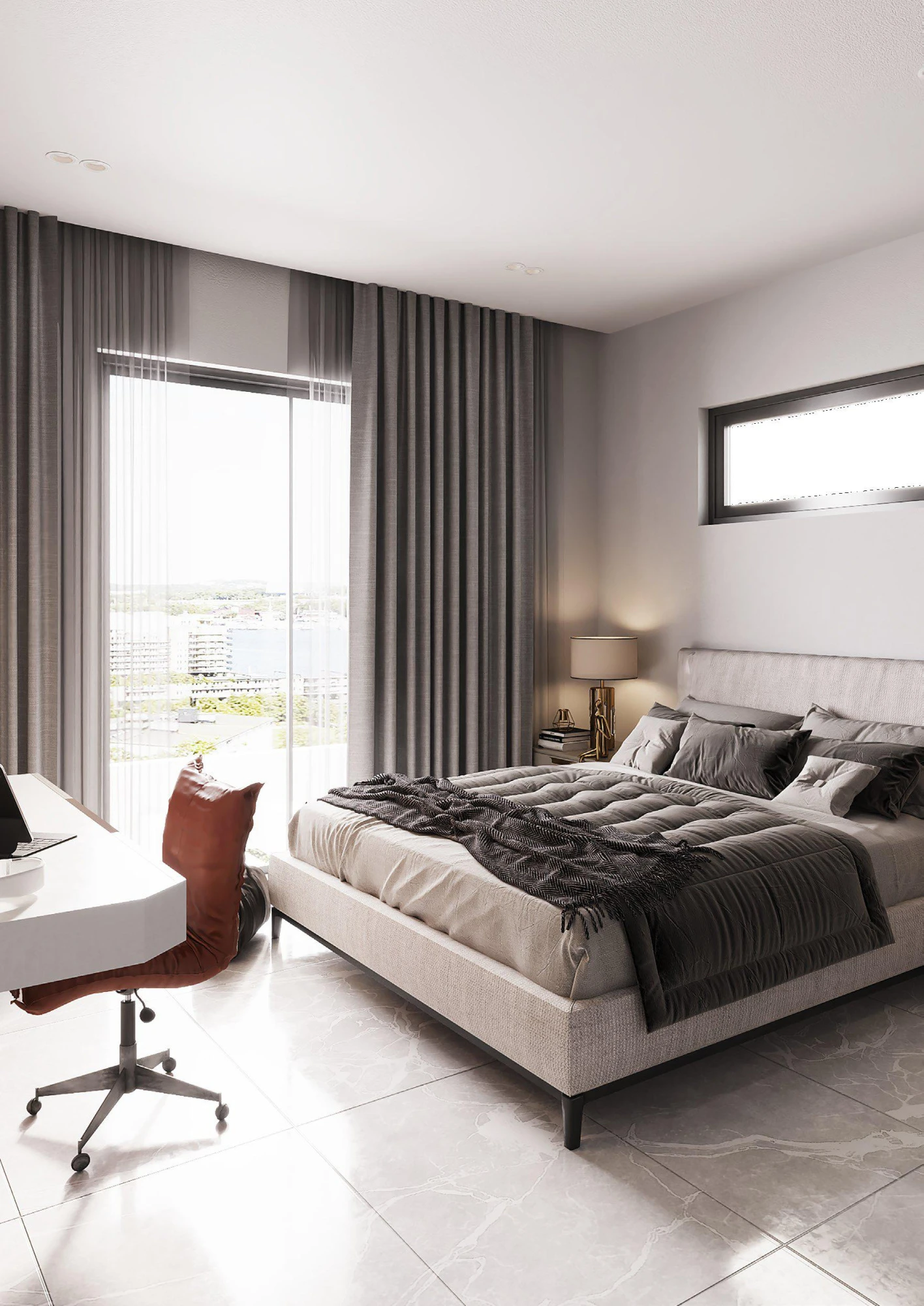 Новая резиденция с видом на море в спокойном районе, Ипсонас, Кипр