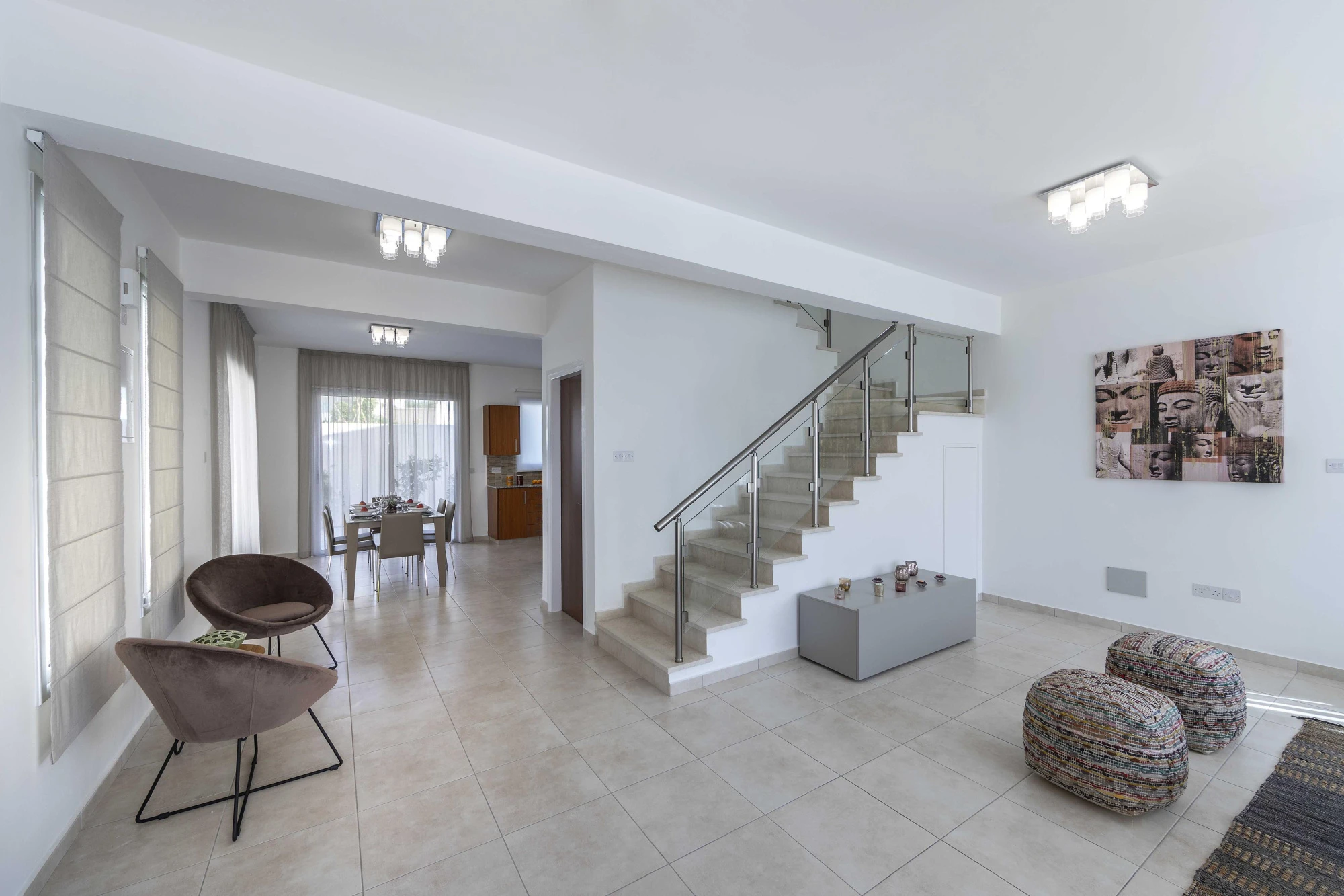 Виллы с панорамным видом недалеко от пляжа и поля для гольфа, Пафос, Кипр