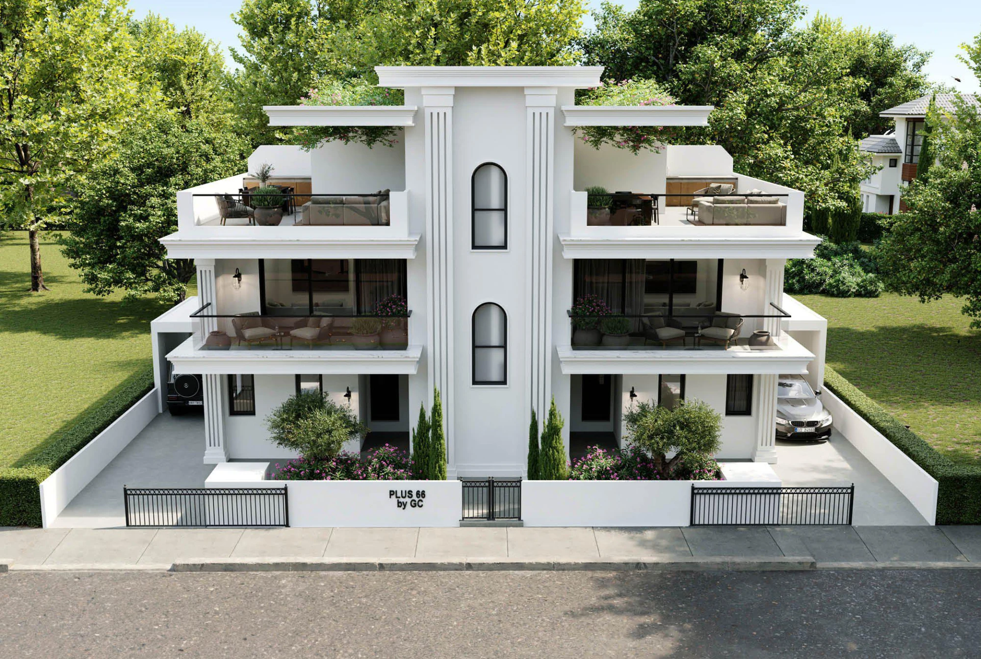 Новые квартиры в жилом комплексе рядом с парком и озером, Ларнака, Кипр