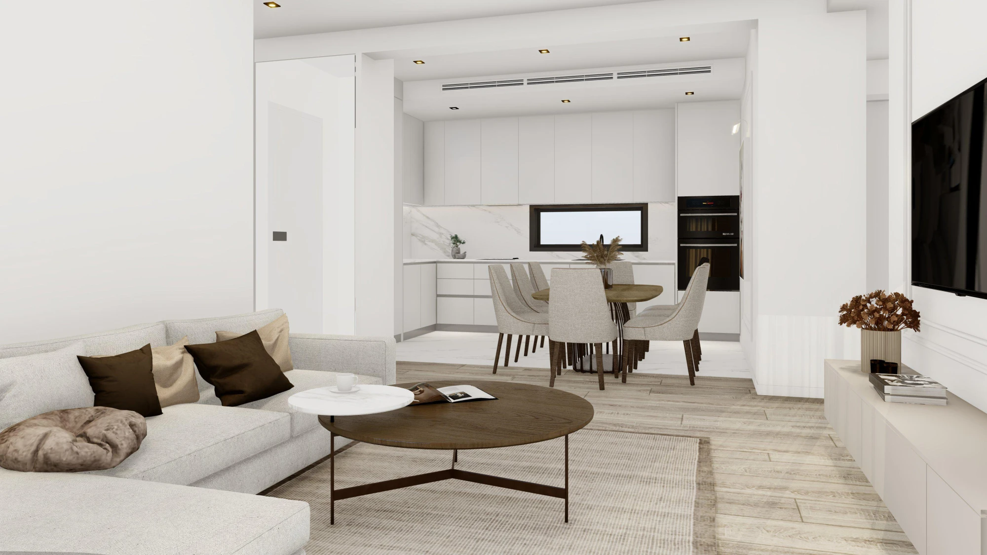 Современная закрытая резиденция с зеленой зоной, Лимассол, Кипр