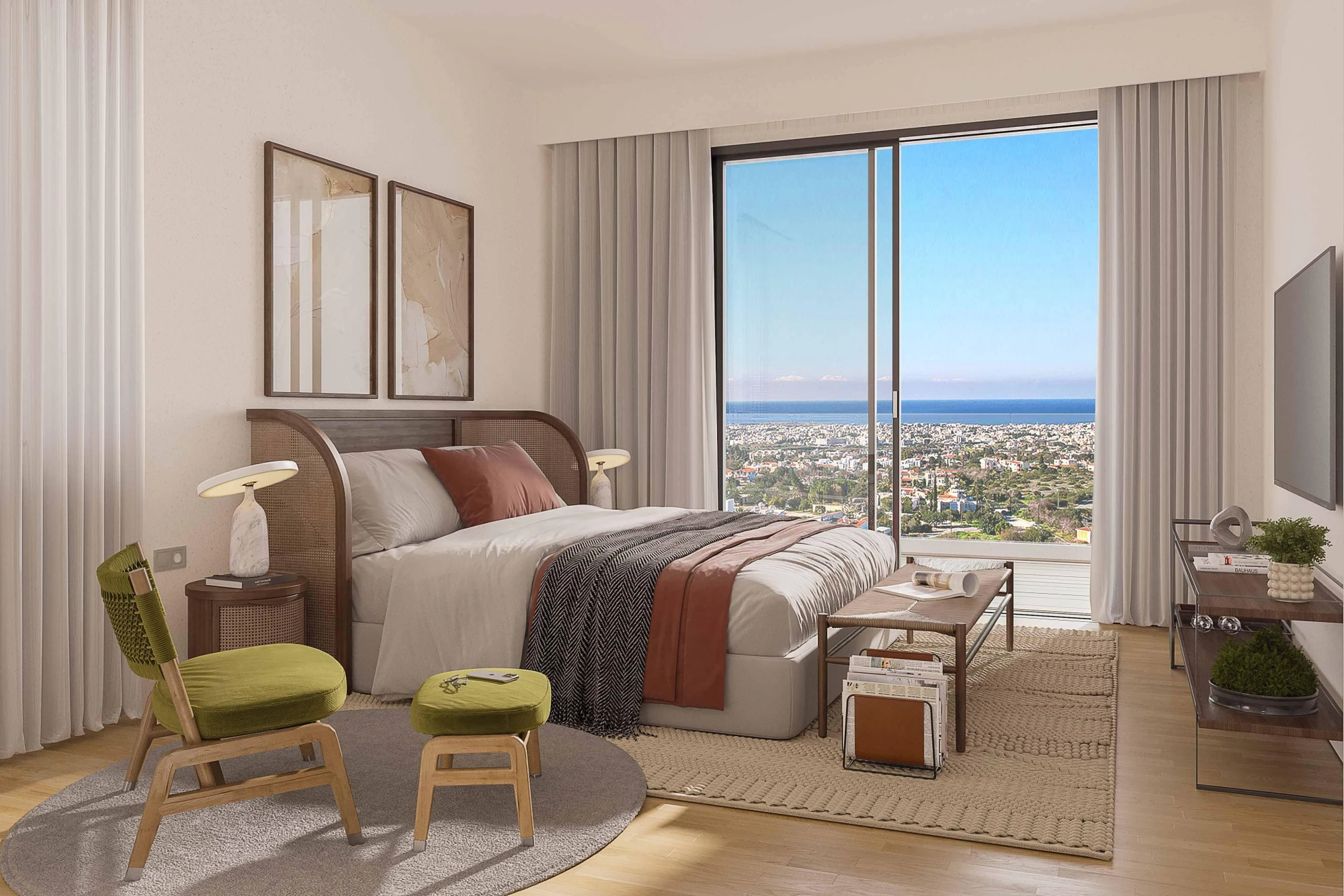 Элитный комплекс вилл с бассейнами, Кония, Кипр